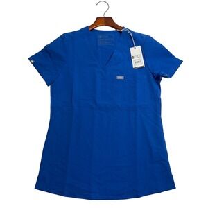 NWT Figs‎  Women's Medical Scrub Top Size XS Catarina One Pocket  Short Sleeves